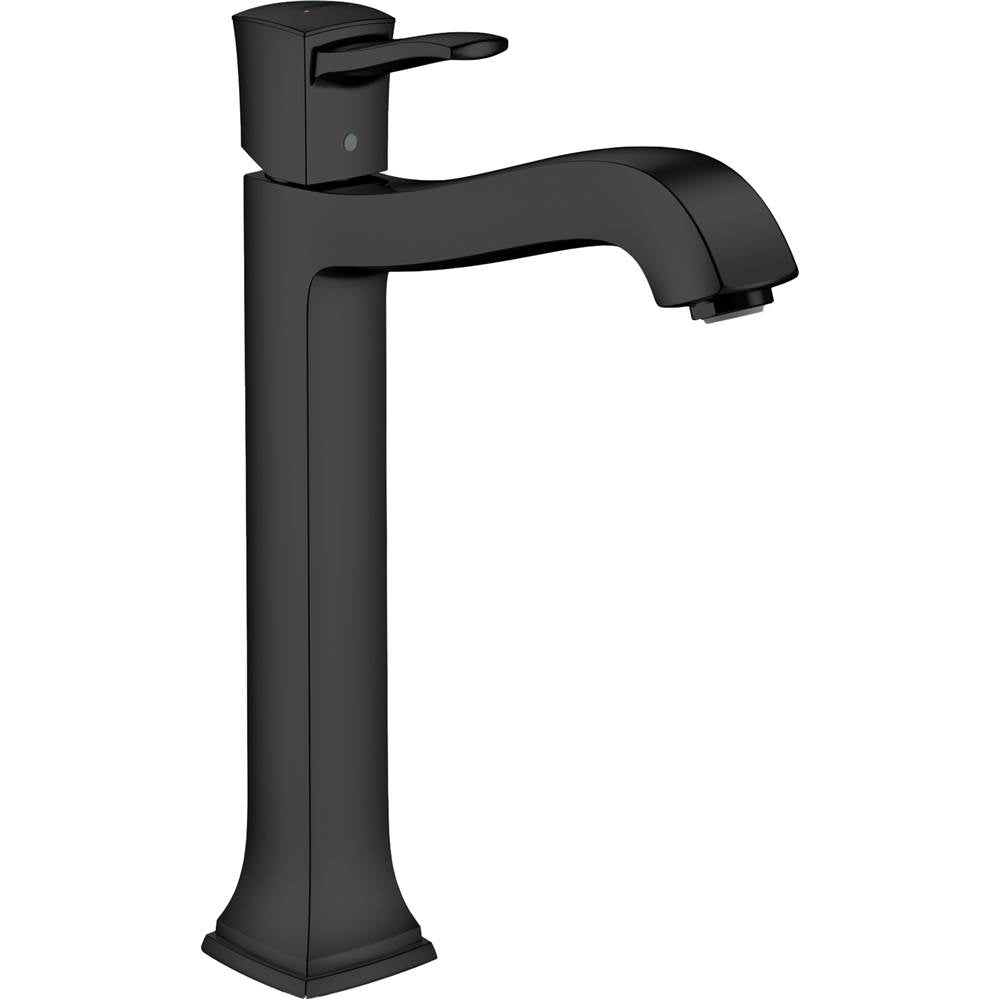 Hansgrohe - Metropol Classic Single-Hole Faucet 260 with Pop-Up Drain, 1.2 GPM in Matte Black - Matte Black