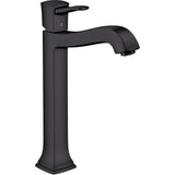 Hansgrohe - Metropol Classic Single-Hole Faucet 260 with Pop-Up Drain, 1.2 GPM in Matte Black - Matte Black