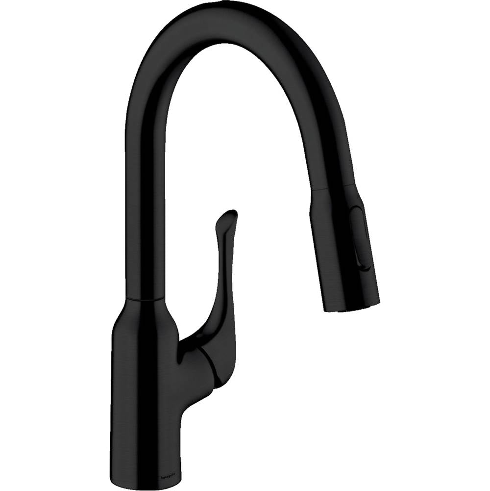 Hansgrohe - Allegro N Prep Kitchen Faucet, 2-Spray Pull-Down, 1.75 GPM in Matte Black - Matte Black