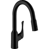 Hansgrohe - Allegro N Prep Kitchen Faucet, 2-Spray Pull-Down, 1.75 GPM in Matte Black - Matte Black