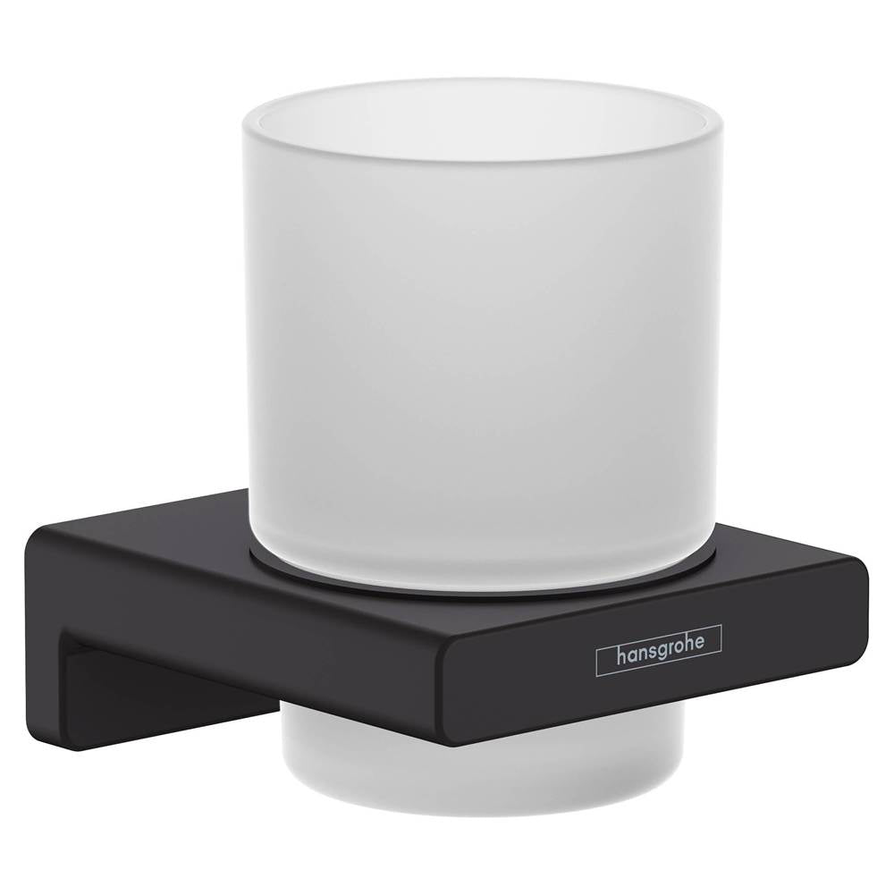 Hansgrohe - AddStoris Tumbler in Matte Black - Matte Black