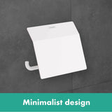 AddStoris Toilet Paper Holder with Cover in Chrome