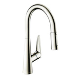 Hansgrohe - Talis S HighArc Kitchen Faucet, 2-Spray Pull-Down, 1.75 GPM in Polished Nickel - Polished Nickel