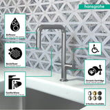 Talis N Kitchen Faucet, U-Style 1-Spray, 1.75 GPM in Chrome