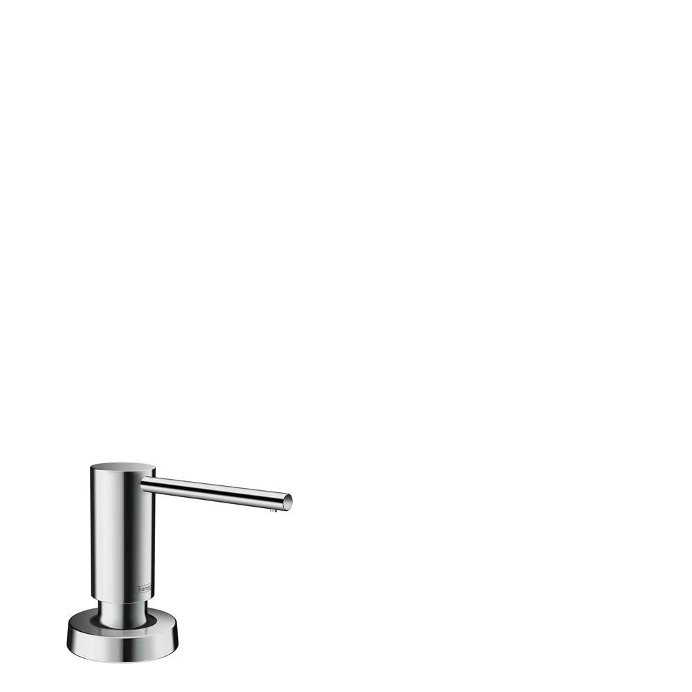 Hansgrohe - Modern Soap Dispenser in Brushed Black Chrome - Brushed Black Chrome