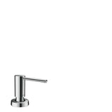 Hansgrohe - Modern Soap Dispenser in Brushed Black Chrome - Brushed Black Chrome