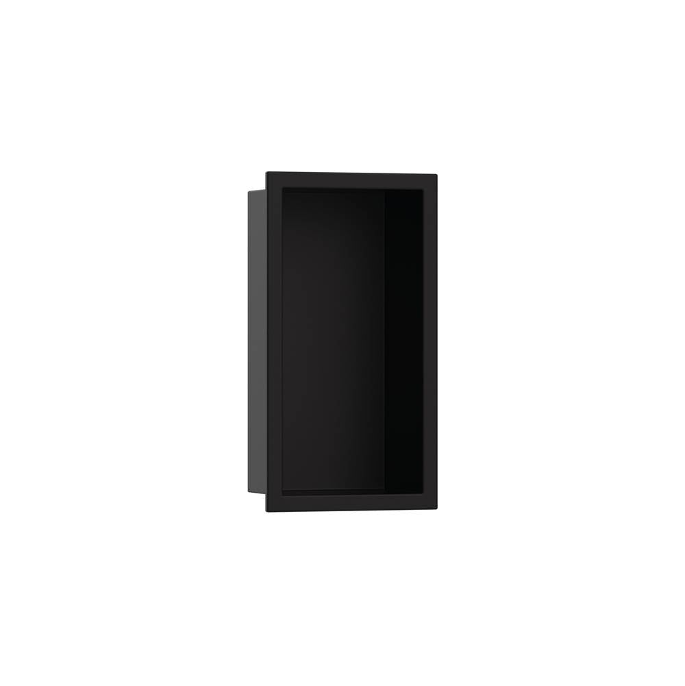 Hansgrohe - XtraStoris Original Wall Niche with Frame 12'' x 6''x 5.5'' in Matte Black - Matte Black