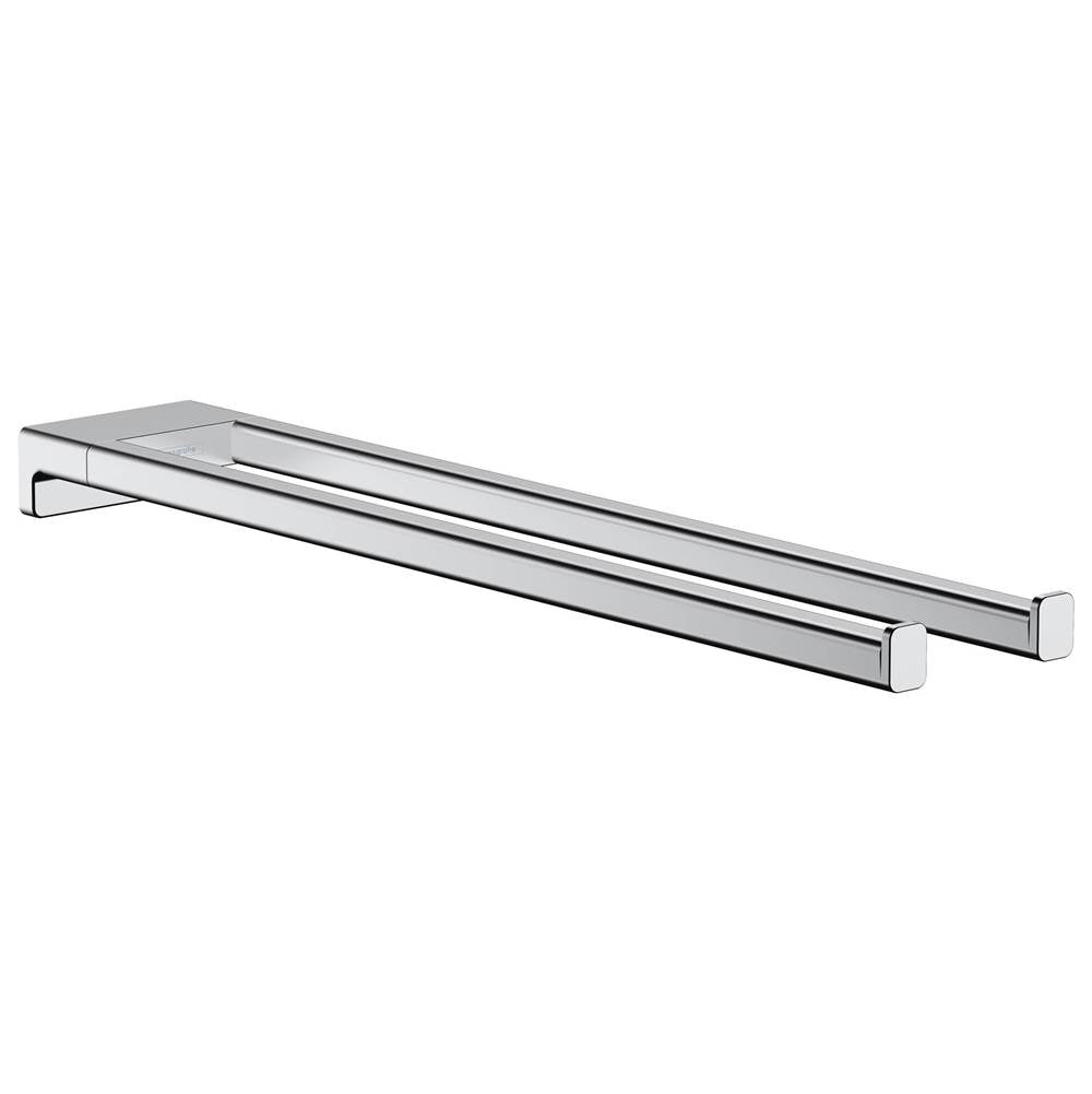 Hansgrohe - AddStoris Dual  Towel Bar in Chrome - Chrome