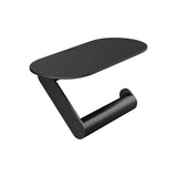 Hansgrohe - WallStoris Toilet Paper Holer with Shelf in Matte Black - Matte Black