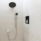 XtraStoris Original Wall Niche with Integrated Frame 12''x 12''x 4''  in Concrete Grey