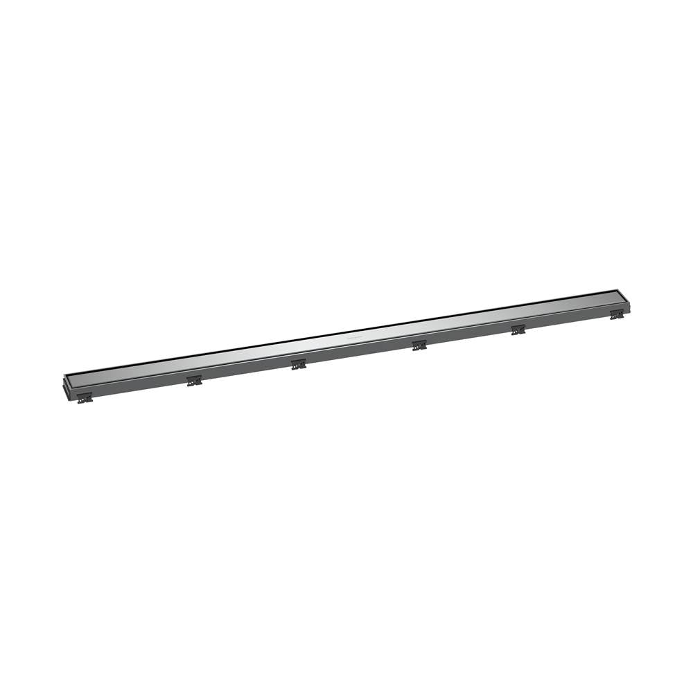 Hansgrohe - RainDrain Match Trim for 47 1/4'' Rough with Height Adjustable Frame in Chrome - Chrome
