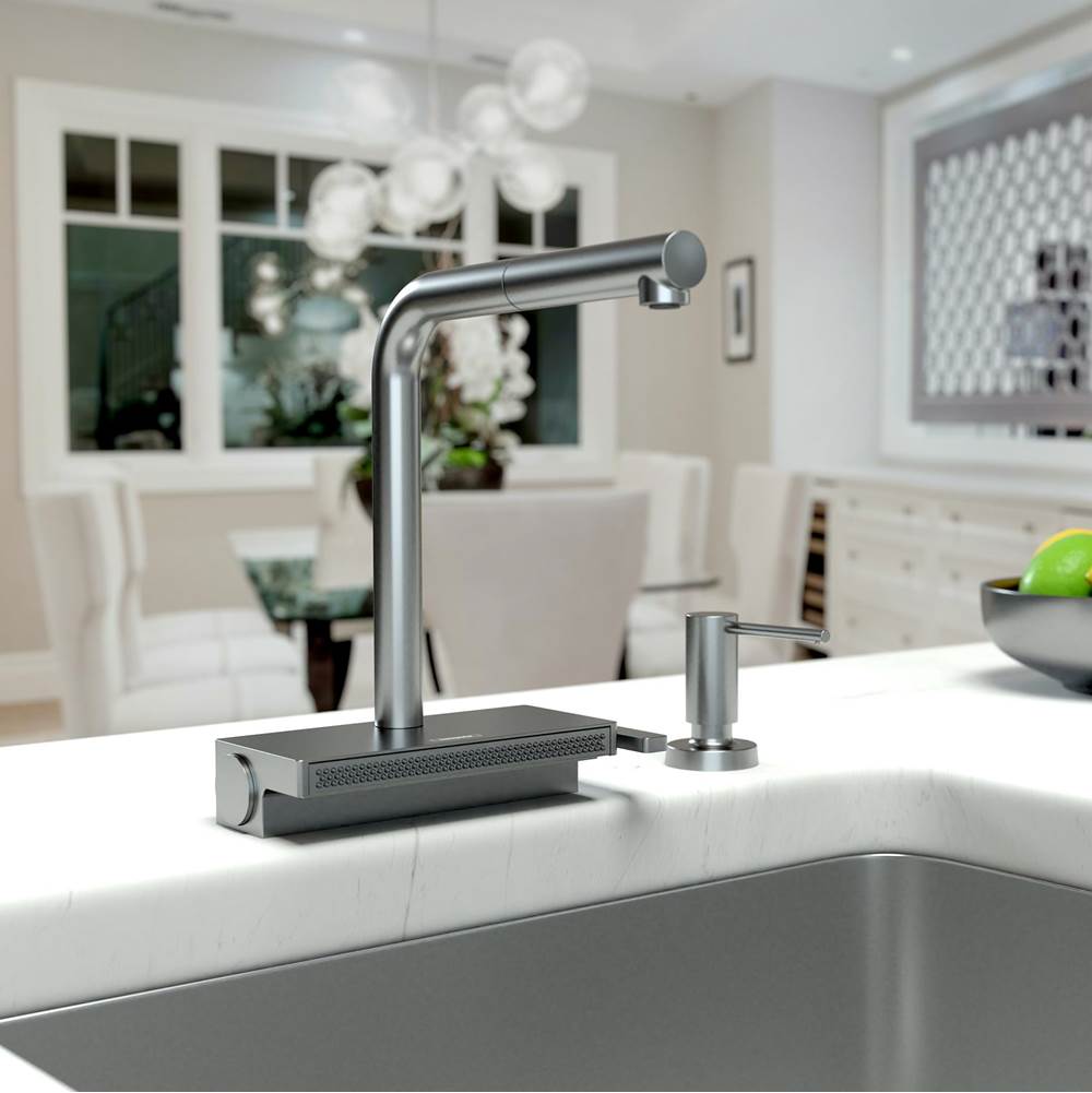 Aquno Select Kitchen Faucet, 2-Spray Pull-Out, 1.75 GPM in Chrome