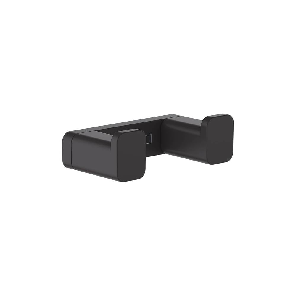 Hansgrohe - AddStoris Double Hook  in Matte Black - Matte Black