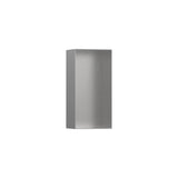Hansgrohe - XtraStoris Minimalistic Wall Niche Frameless 12''x 6''x 4''  in Brushed Stainless Steel - Brushed Stainless Steel