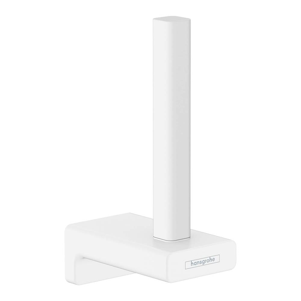 Hansgrohe - AddStoris Spare Toilet Paper Holder in Matte White - Matte White