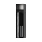 Hansgrohe - XtraStoris Rock Recessed Toilet Brush Holder with Toilet Paper Holder & Tileable Door in Matte Black - Matte Black