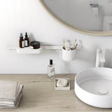 WallStoris Storage Basket with Cover in Matte Black