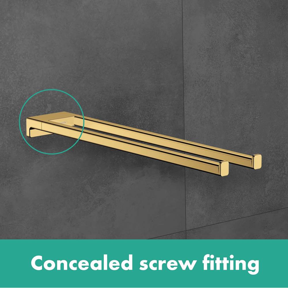 AddStoris Dual  Towel Bar in Chrome
