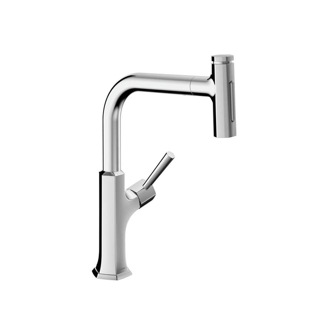 Hansgrohe - Locarno Select HighArc Kitchen Faucet, 2-Spray Pull-Out, 1.75 GPM in Chrome - Chrome