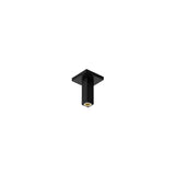 Hansgrohe - Pulsify E Extension Pipe for Ceiling Mount E, 4'' in Matte Black - Matte Black