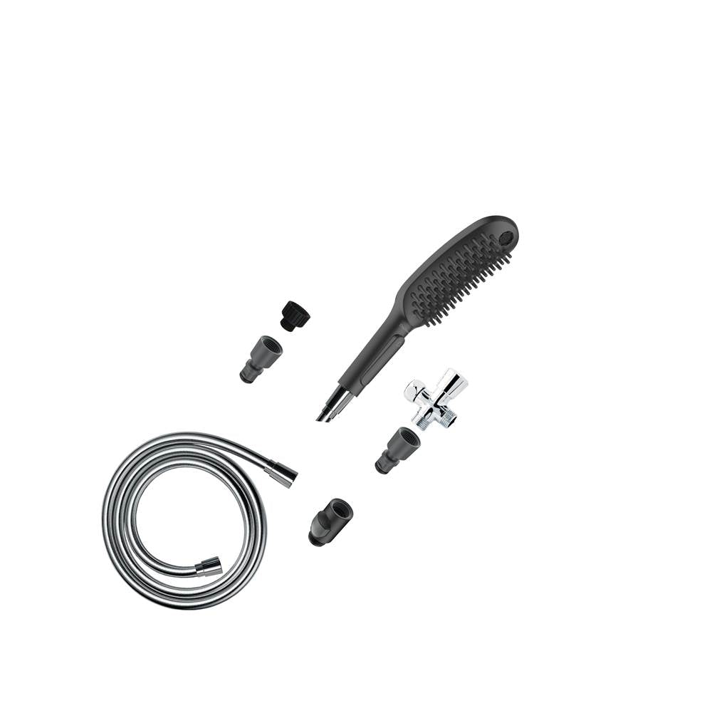 Hansgrohe - Dog Shower Dog Shower Bundle, 3-Spray, 1.75 GPM in Black - Black