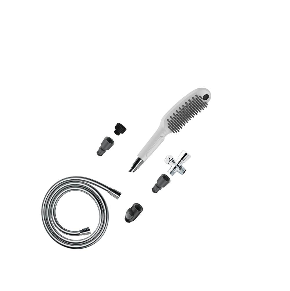 Hansgrohe - Dog Shower Dog Shower Bundle, 3-Spray, 1.75 GPM in White - White