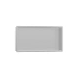 Hansgrohe - XtraStoris Original Wall Niche with Integrated Frame 12''x 24''x 4''  in Concrete Grey - Concrete Grey