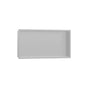 Hansgrohe - XtraStoris Original Wall Niche with Integrated Frame 12''x 24''x 4''  in Concrete Grey - Concrete Grey
