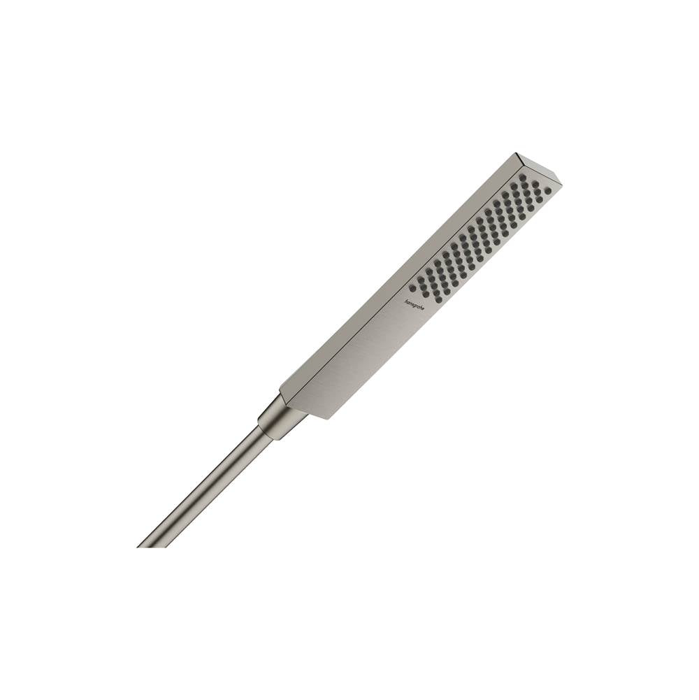 Hansgrohe - Pulsify E Baton Handshower 100 1-Jet, 2.5 GPM in Brushed Nickel - Brushed Nickel
