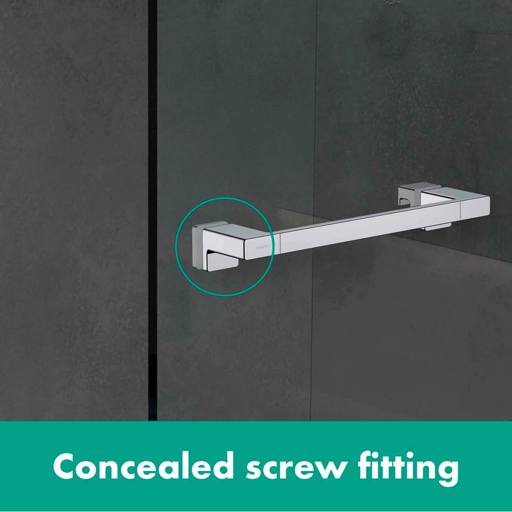 AddStoris Shower door handle in Chrome