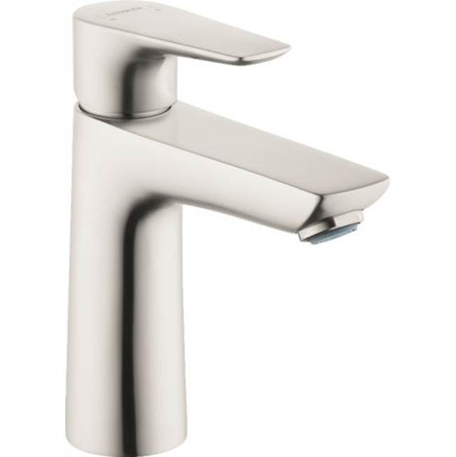 Hansgrohe - Talis E Single-Hole Faucet 110 with Pop-Up Drain, 1.2 GPM in Brushed Nickel - Brushed Nickel