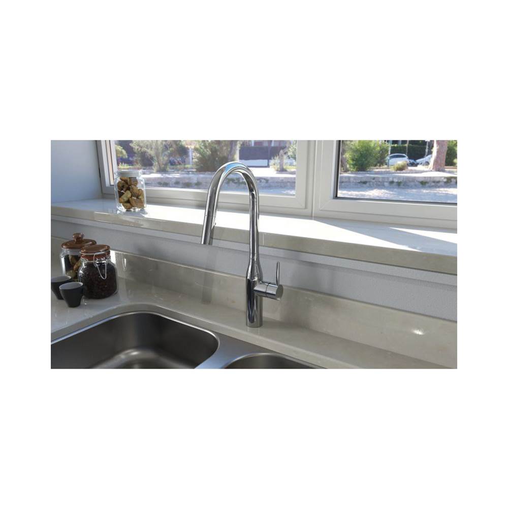 Pull-Down Kitchen Faucet, Chrome