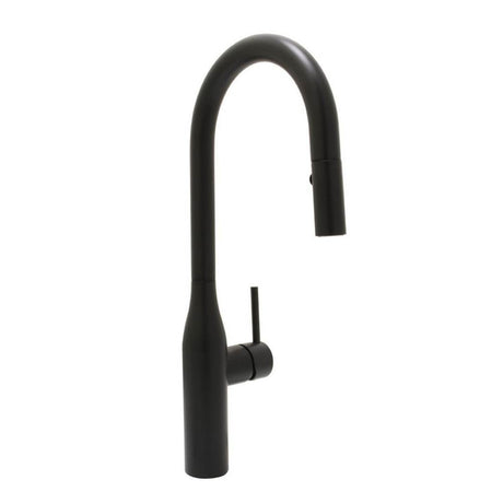 Huntington Brass - Pull-Down Kitchen Faucet, Matte Black - Matte Black