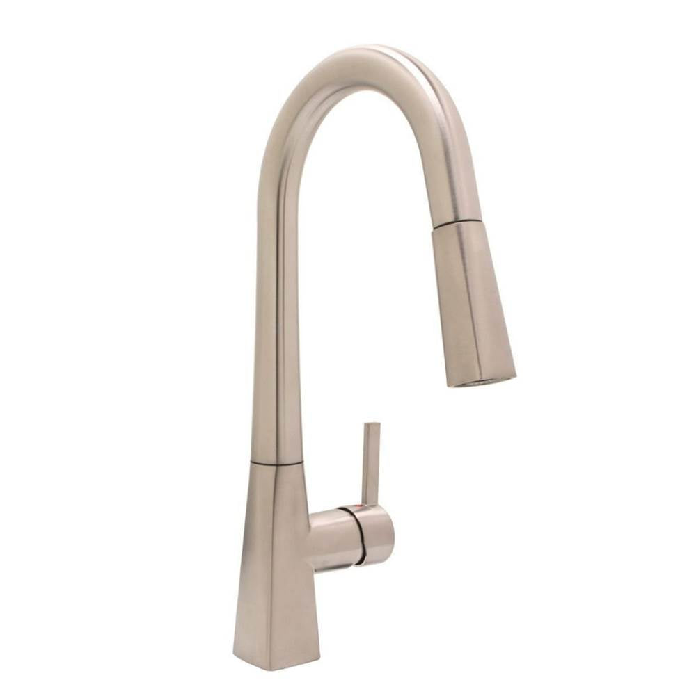 Huntington Brass - Pull-Down Kitchen Faucet, Satin Nickel PVD - PVD Satin Nickel