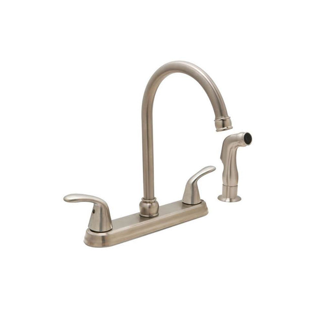 Huntington Brass - 8'' Kitchen Faucet, Satin Nickel - Satin Nickel