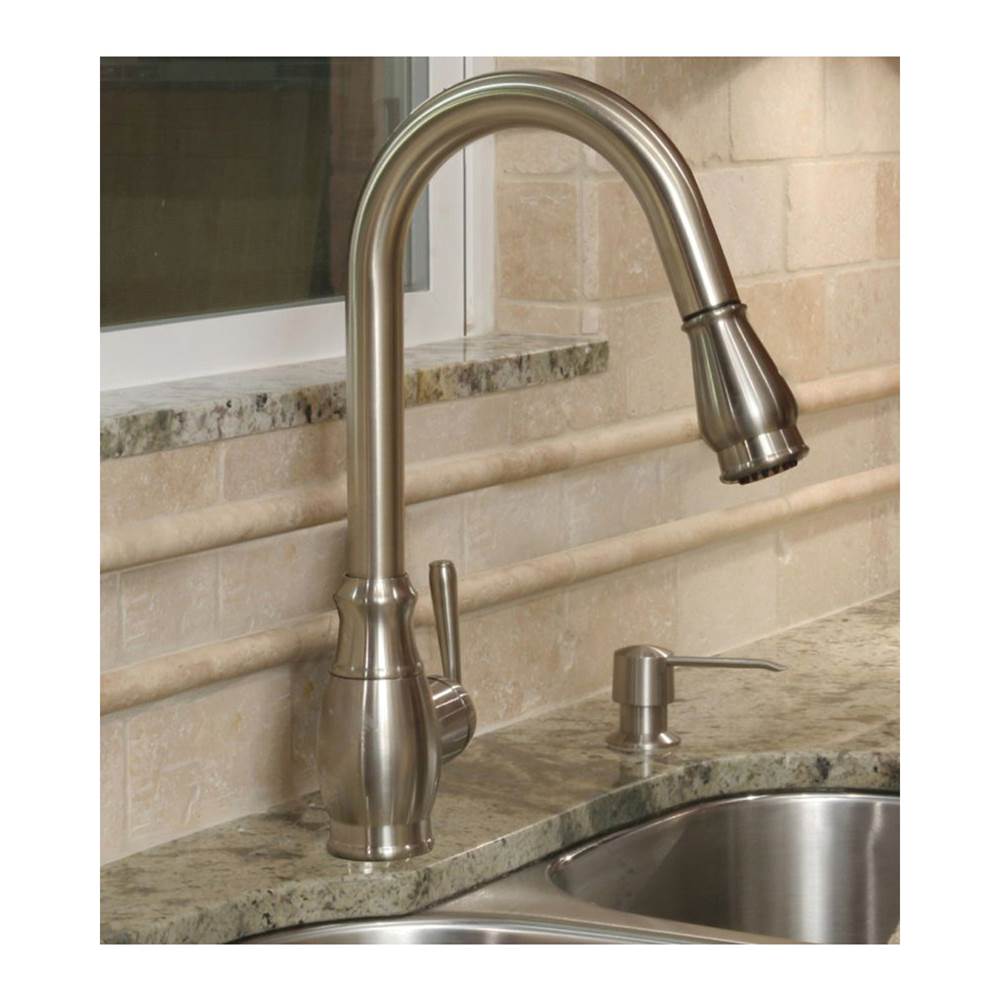 Isabelle - Classic Styled Pull-Down Kitchen Faucet