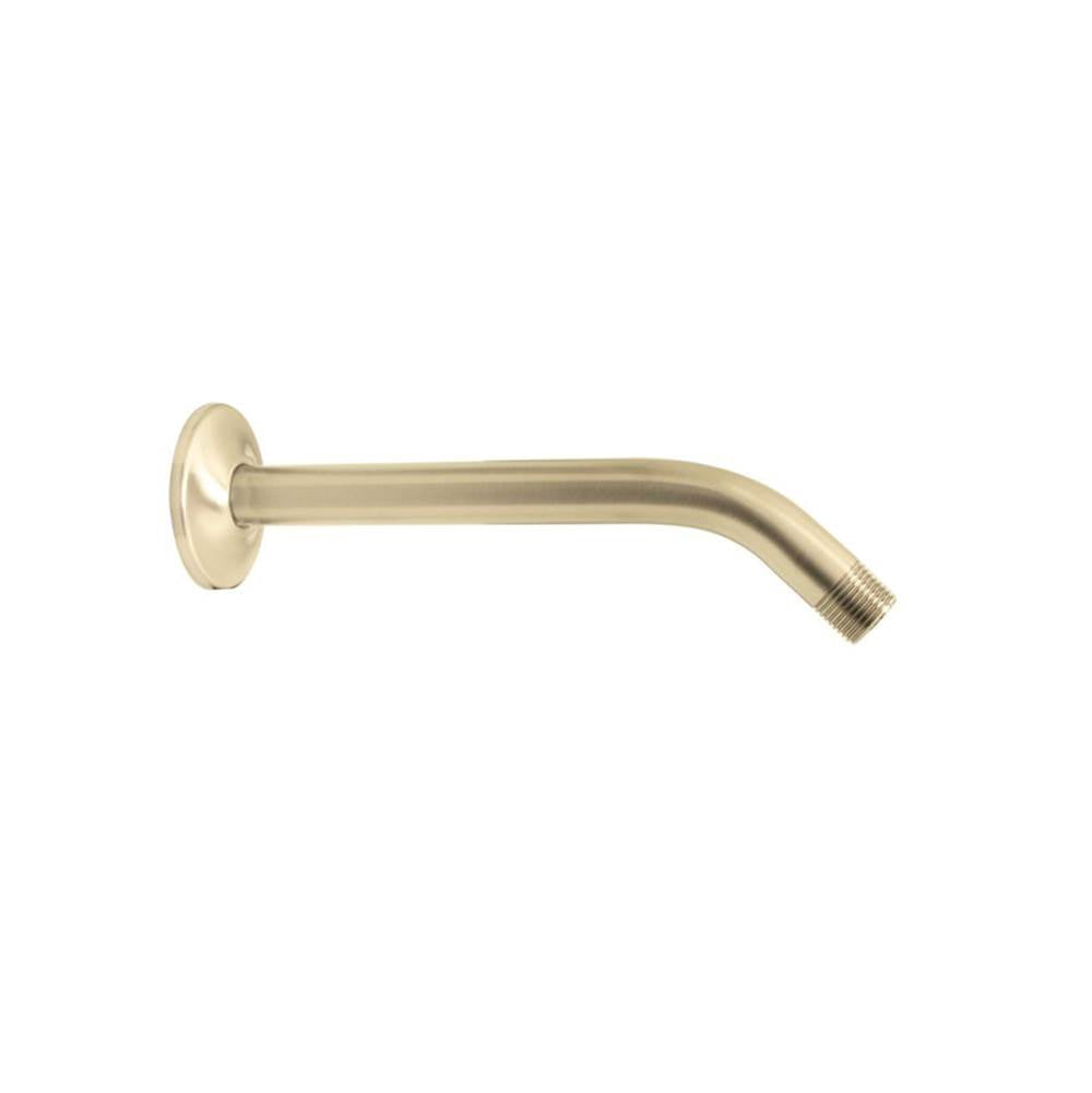 Huntington Brass - Shower Arm, Satin Brass PVD - PVD Satin Brass