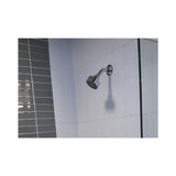 Round Style ABS Shower Head, Chrome