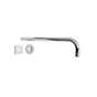 Huntington Brass - Shower Arm, Chrome - Polished Chrome