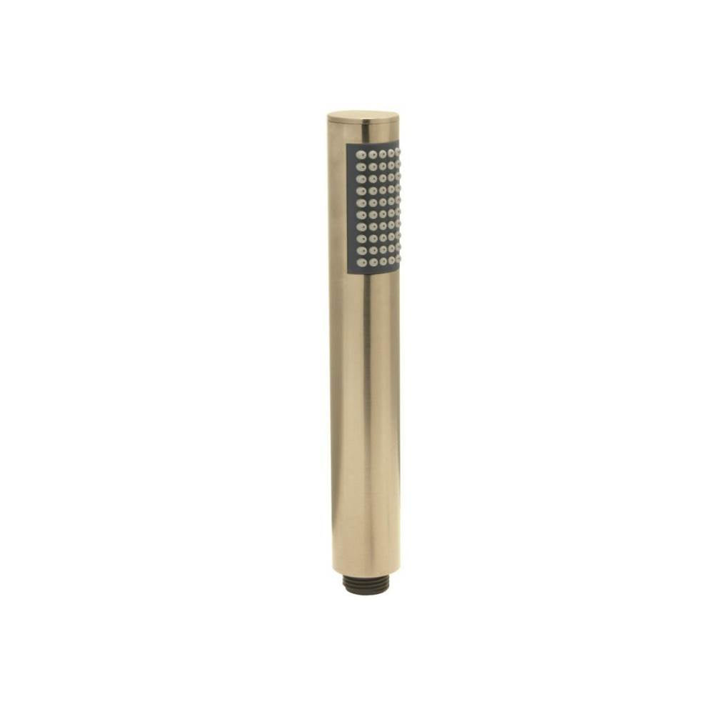 Huntington Brass - Round Style Handheld, Satin Brass PVD - PVD Satin Brass