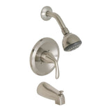 Huntington Brass - Tub And Shower Trim Kit, Satin Nickel - Satin Nickel