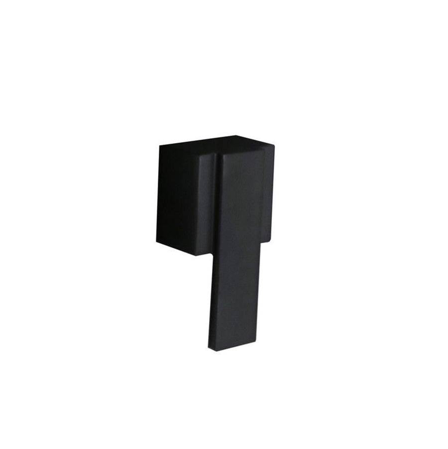 Huntington Brass - Handles For Push Button Valve - Matte Black