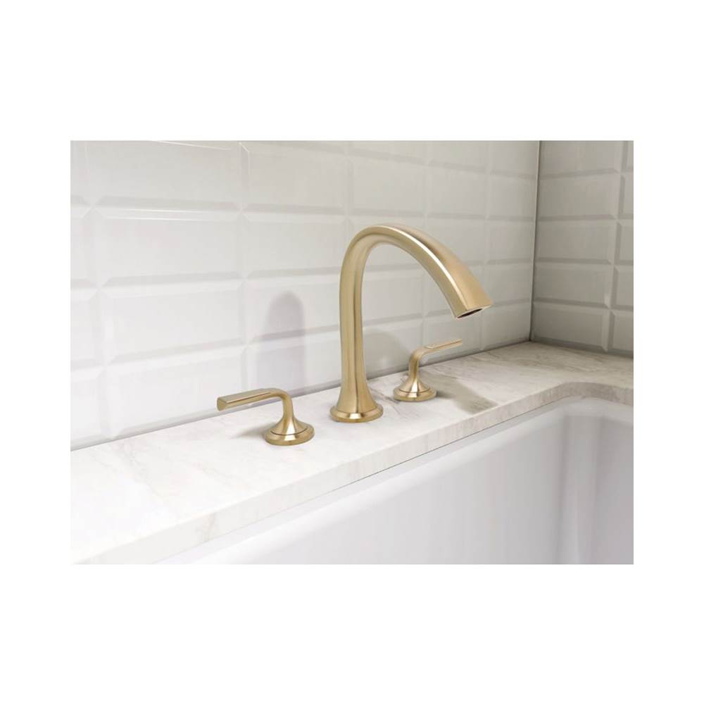 Joy Three Piece Roman Tub Filler Faucet