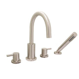 Huntington Brass - 4-Pc Roman Tub Filler, Satin Nickel - PVD Satin Nickel