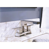 Brass Razo 4'' Center Set, Chrome