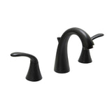 Huntington Brass - 8'' Wide Spread Lavatory Faucet, Matte Black - Matte Black