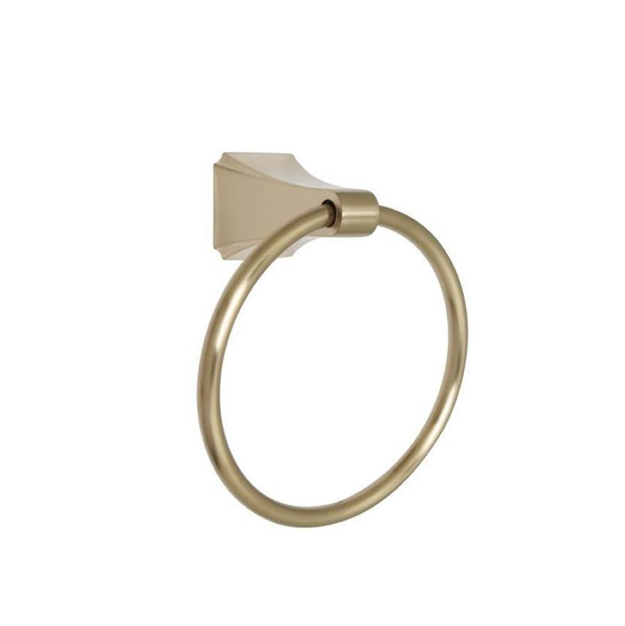 Huntington Brass - Towel Ring, Satin Brass - PVD Satin Brass