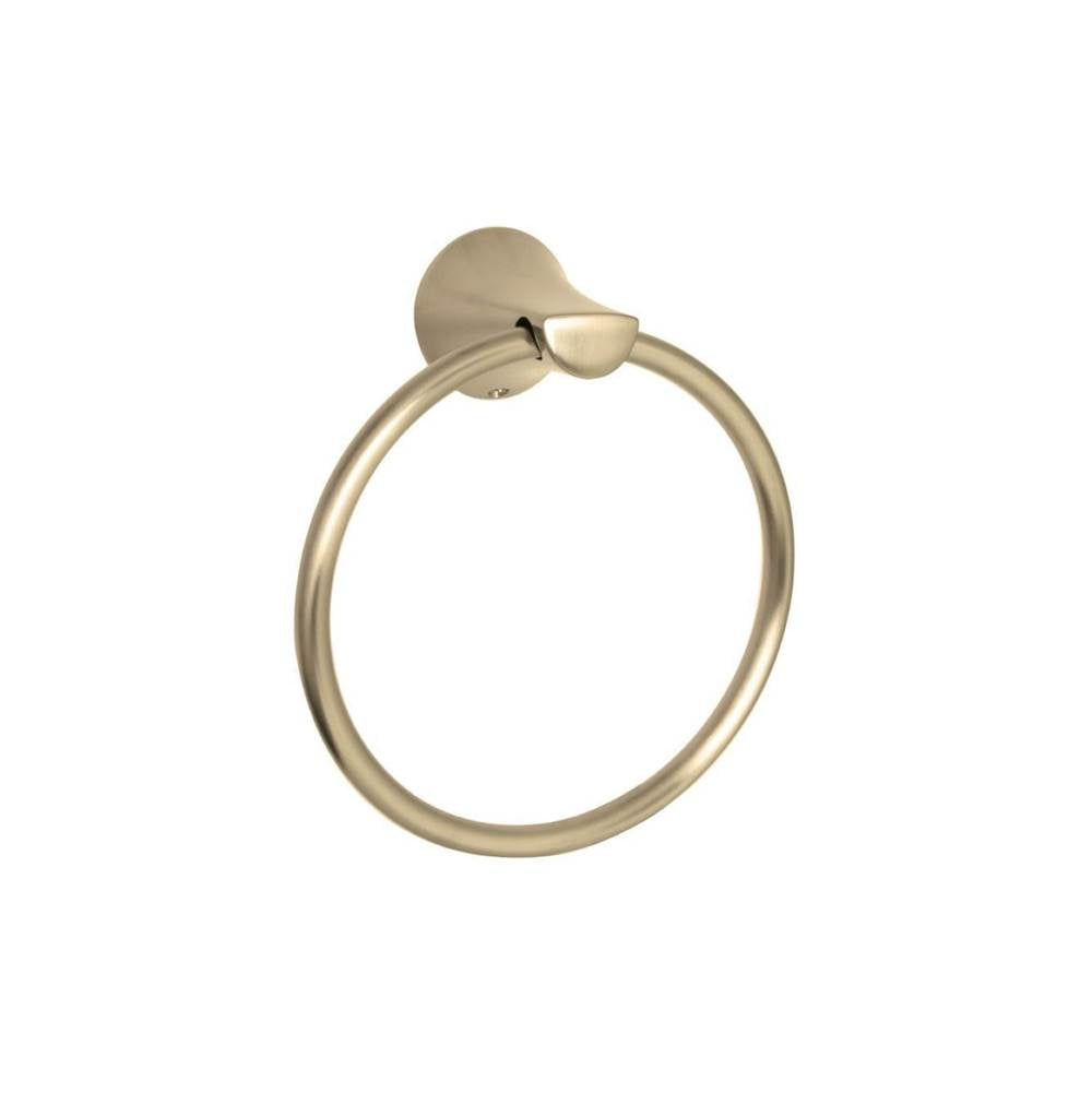 Huntington Brass - Towel Ring - PVD Satin Brass