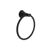 Huntington Brass - Towel Ring - Matte Black
