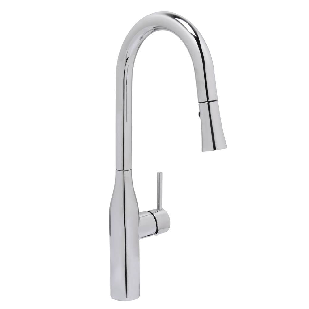 Huntington Brass - Pull-Down Kitchen Faucet, Chrome - Polished Chrome